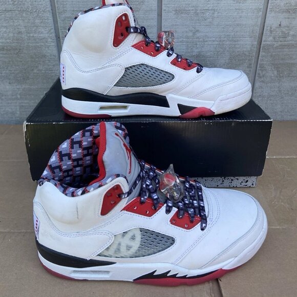 Nike Air Jordan 5 Retro Quai 54 Size 7.5 - DJ7903-106 main image 5